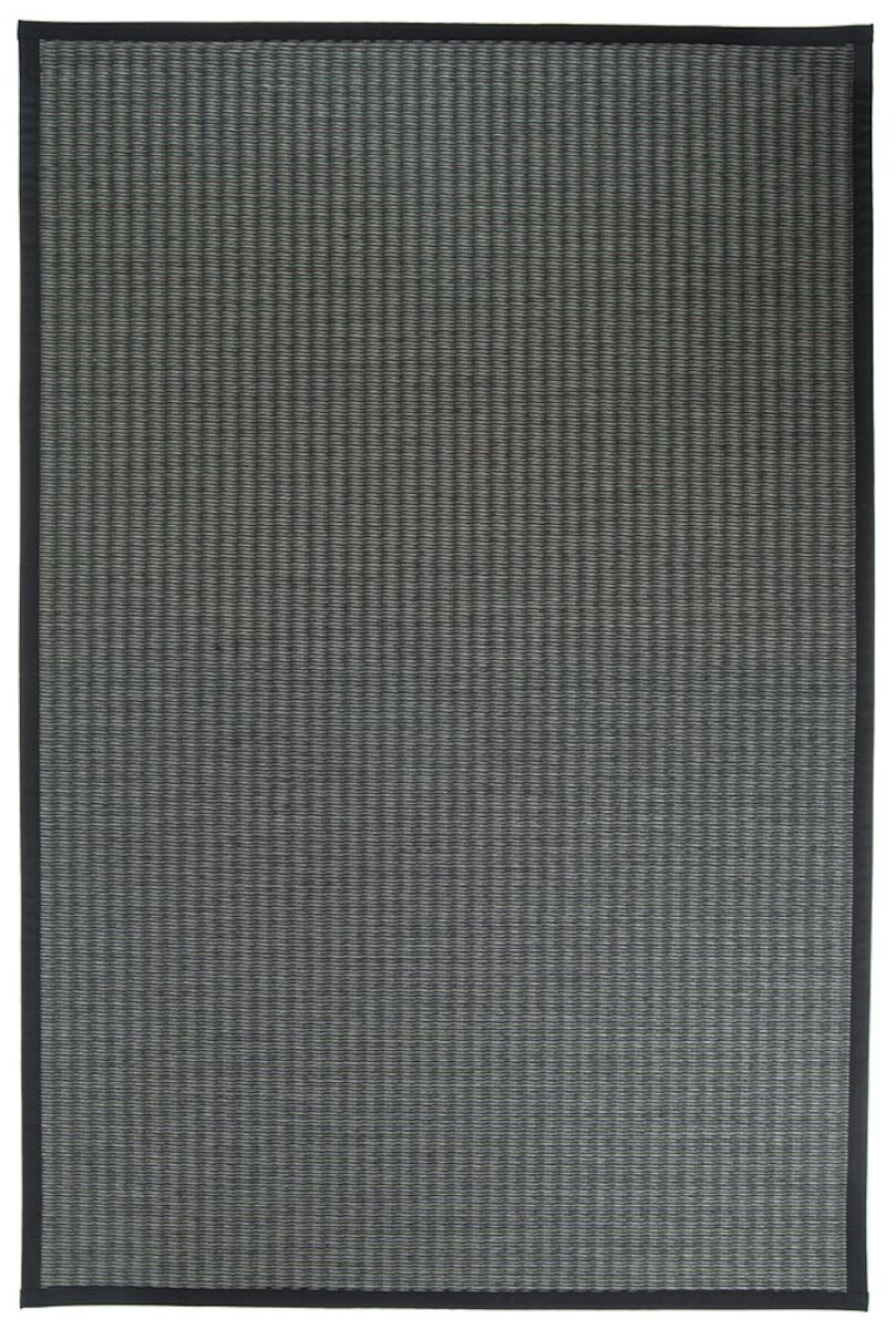 VM Carpet Kelo paperinarumatto 133 cm pyöreä musta/t.harmaa