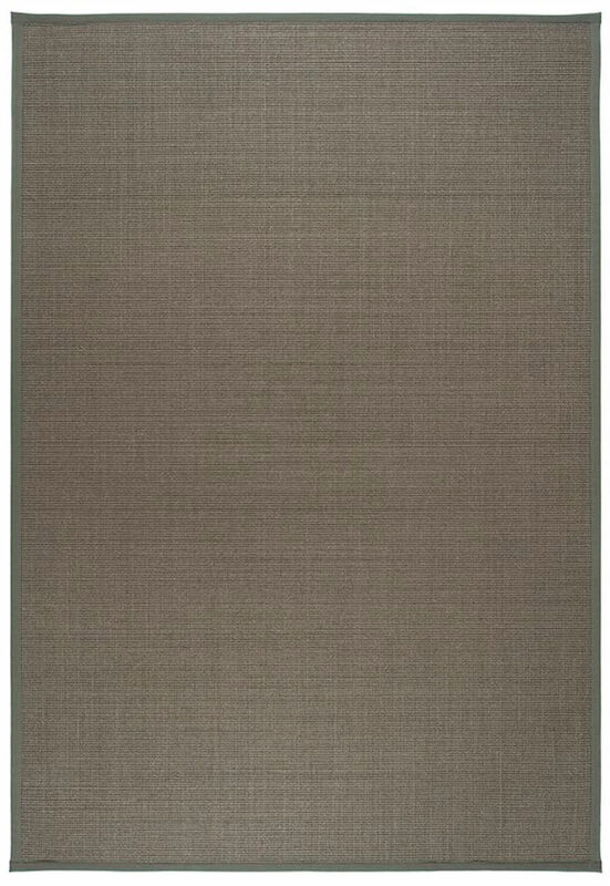 VM Carpet Sisal matto 80x150 cm harmaa, 70 mm kanttaus