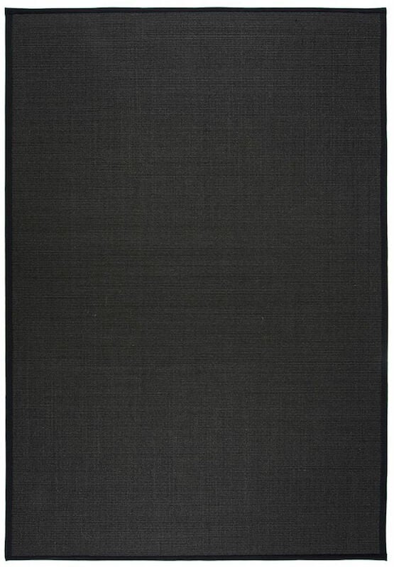 VM Carpet Sisal matto musta