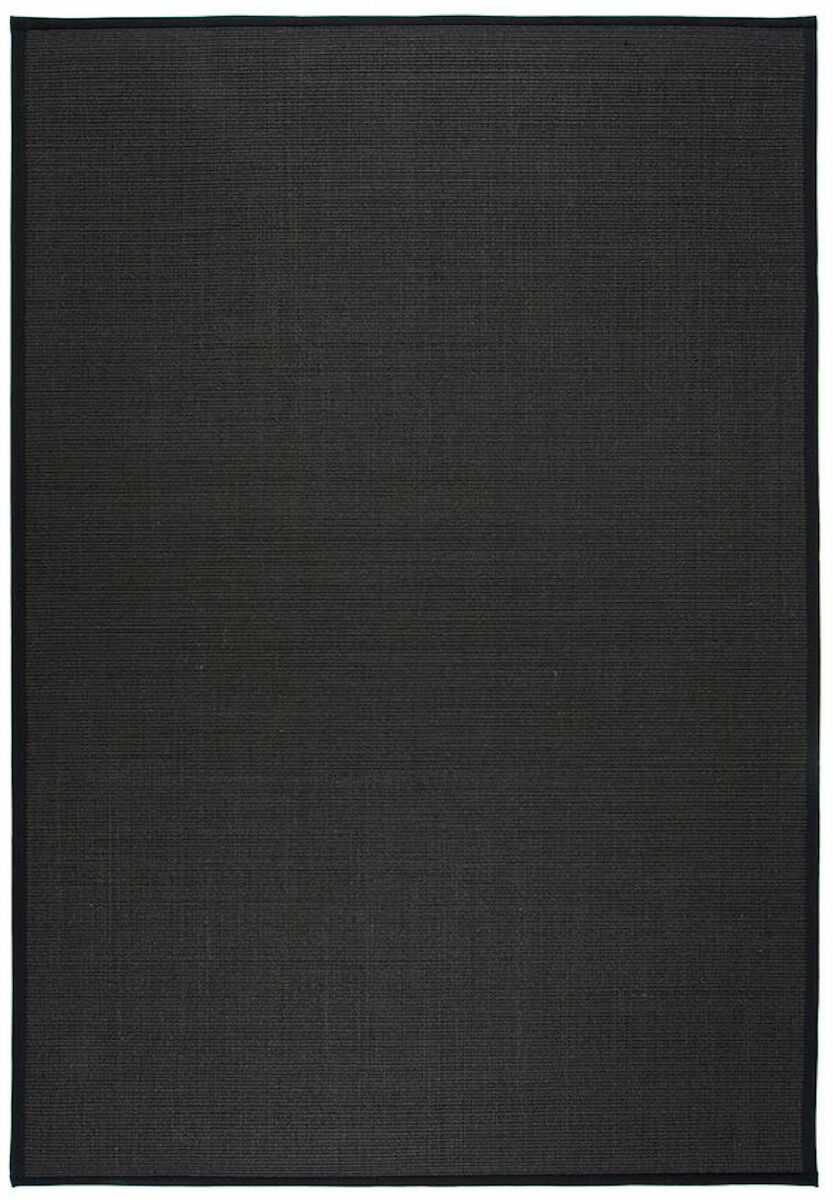 VM Carpet Sisal matto 133×200 cm musta 70 mm kanttaus