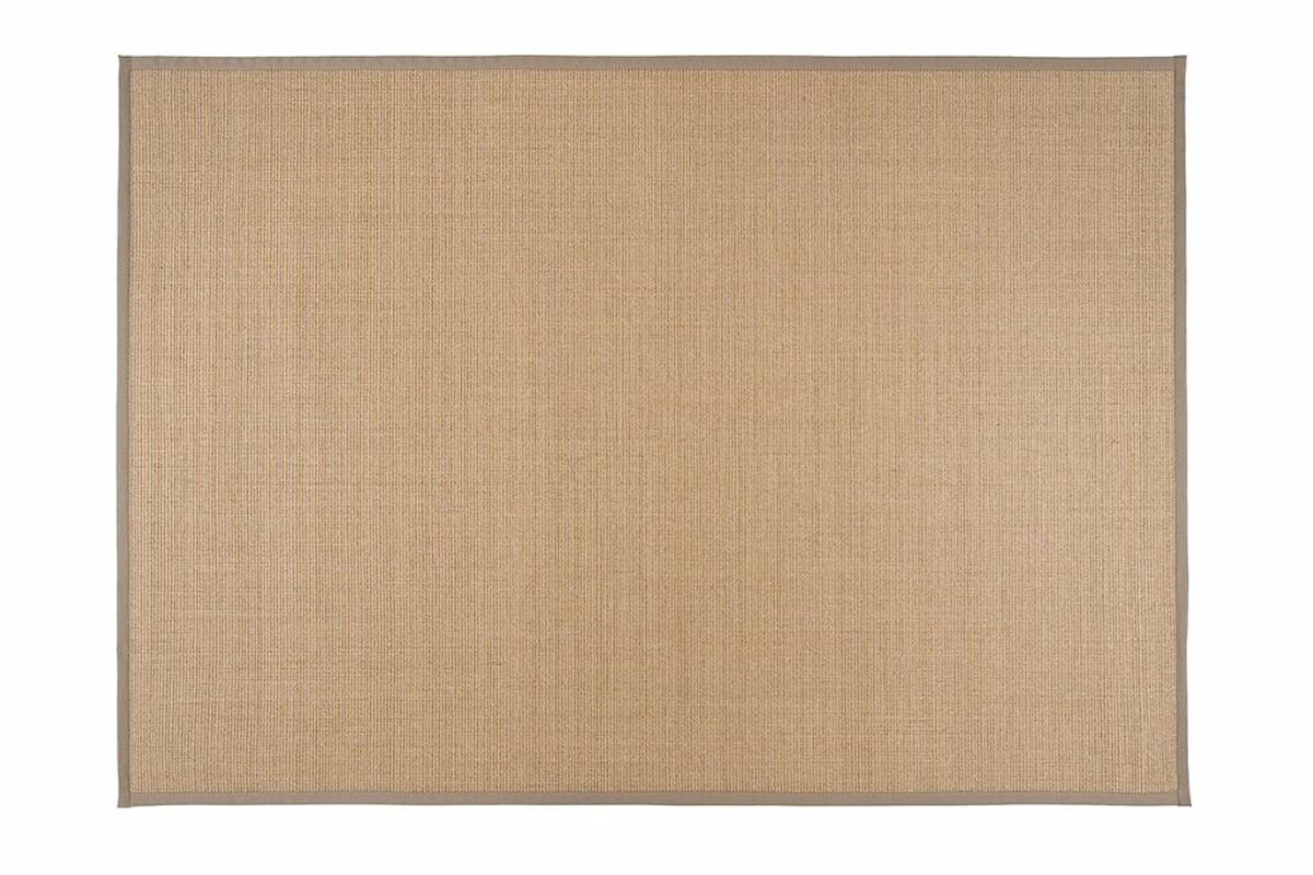 VM Carpet Sisal matto 80×200 cm beige harmaa 70 mm kanttaus