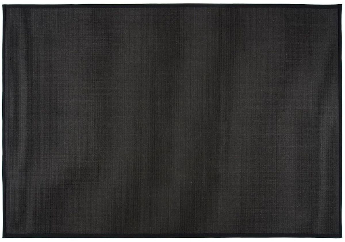 VM Carpet Sisal matto 80×250 cm musta 70 mm kanttaus