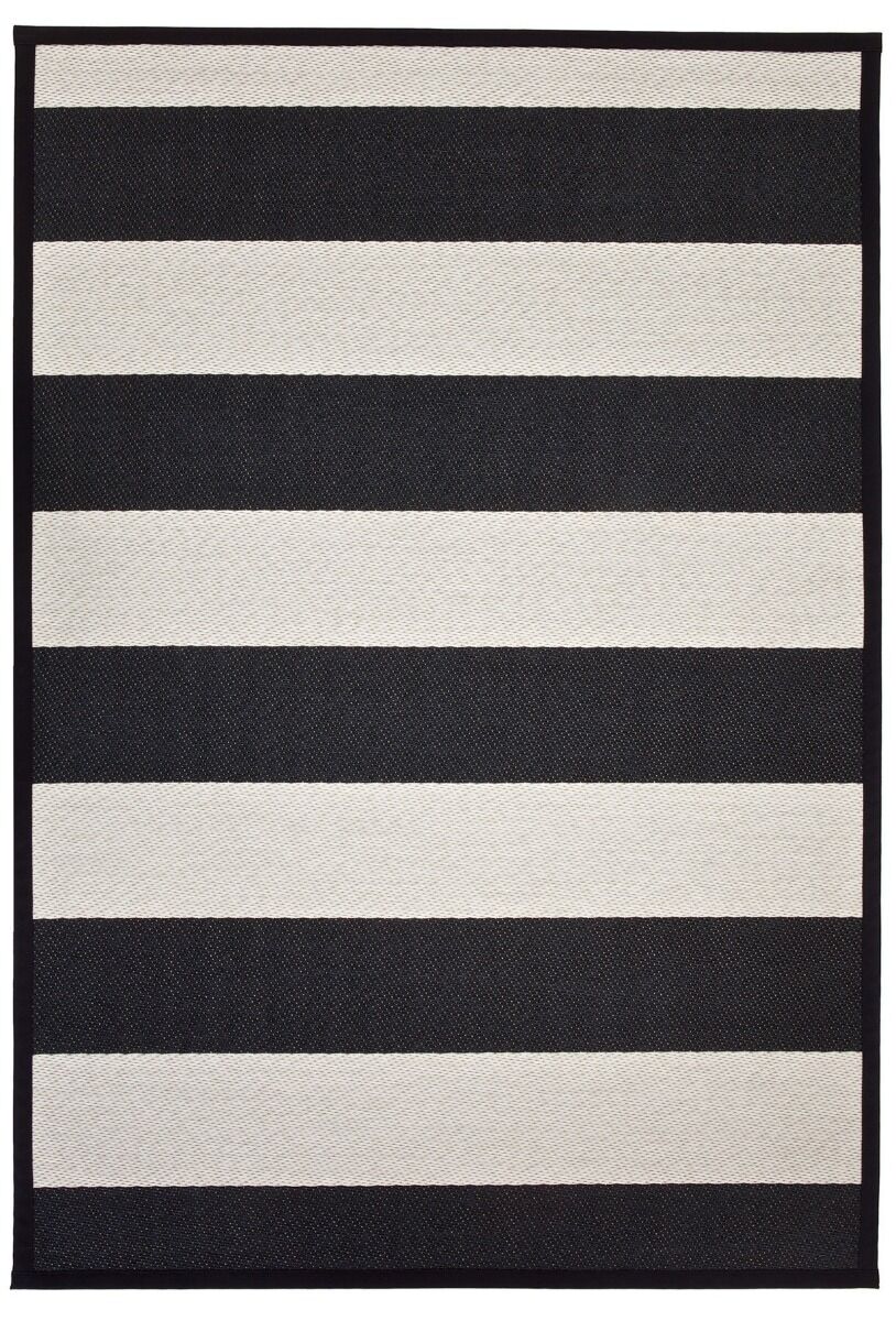 VM Carpet Basso matto – Design Risto Matti Ratia 200 cm pyöreä musta/valkoinen