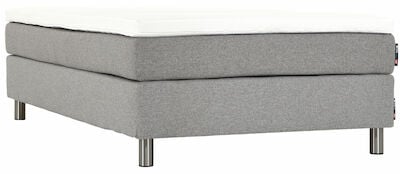 Unia Hopea jenkkisänky 120x200 M HR35, metallijalat, v.harmaa malmo new 90