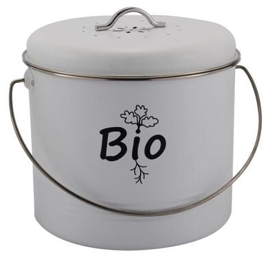 Weiste bioastia 23x25 cm valkoinen metalli