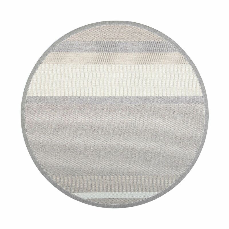 VM Carpet Laituri matto valkoinen pyöreä