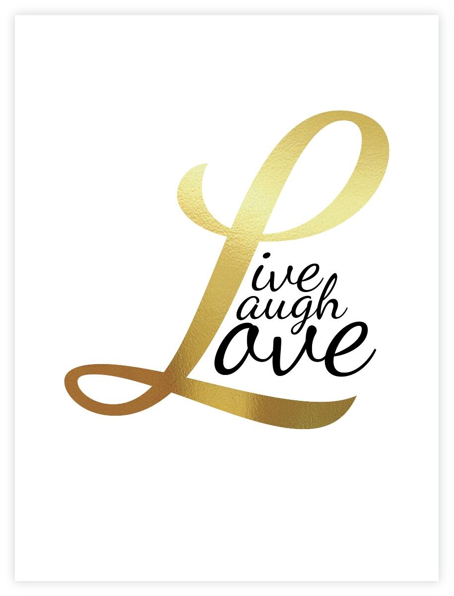 ArtLink Live laugh love juliste 30×40 cm