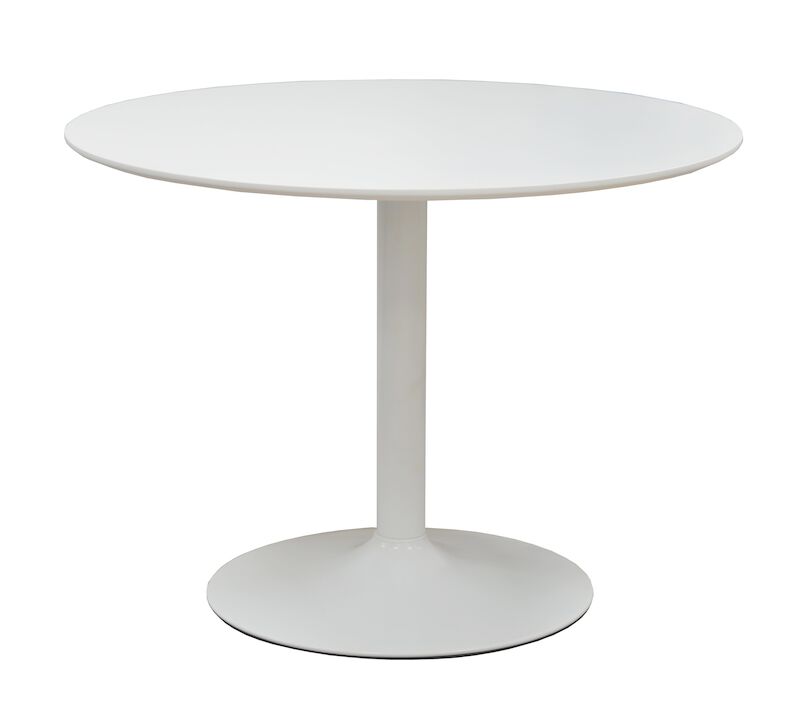 Bari pyöreä ruokapöytä Ø100 cm valkoinen
