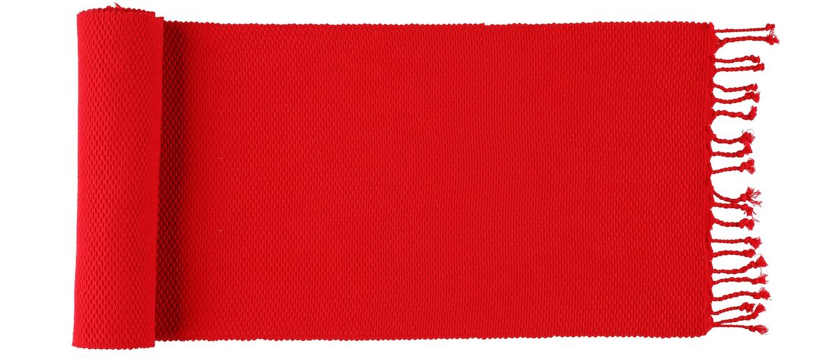 4Living Knot kaitaliina 33×140 cm punainen