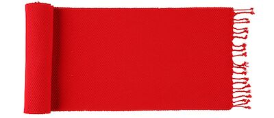 4Living Knot kaitaliina 33x140 cm punainen