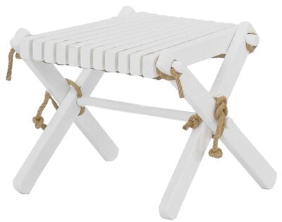 Ecofurn Lilli sivupöytä/rahi mänty kuultovalkoinen