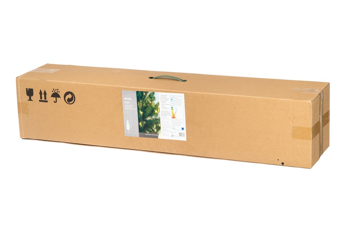 Finnlumor joulukuusi valoilla vihreä 210 cm 240LED