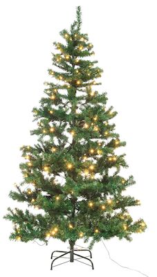 Finnlumor joulukuusi valoilla vihreä 210 cm 240LED