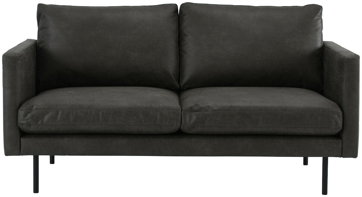 Scandic Copenhagen sohva 2-istuttava musta Colorado 01