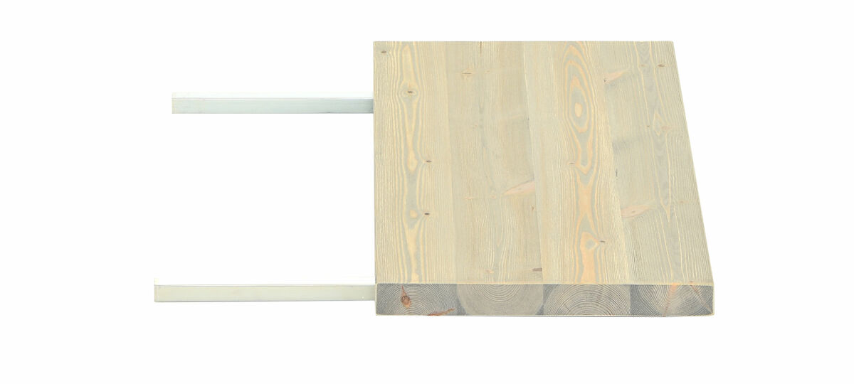 Lana ja Triangel pöydän jatkopala 45×87 cm harmaa