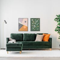 House Nordic Firenze rahi tummanvihreä sametti Bluvel 78
