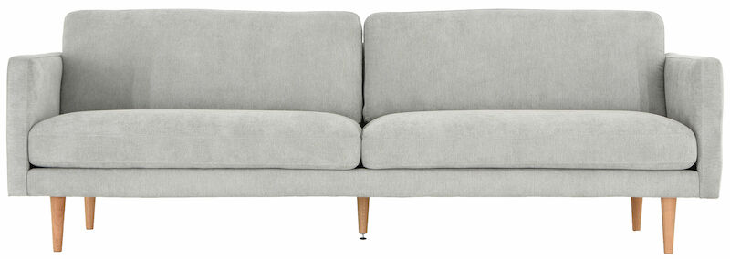 Classic sohva 3,5-istuttava vaaleanharmaa
