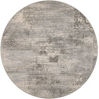 VM Carpet Rustiikki matto 133 cm pyöreä harmaa 39 kantti 5434