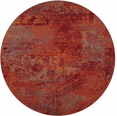 VM Carpet Rustiikki matto 240 cm pyöreä sinivintage 79 kantti 5460