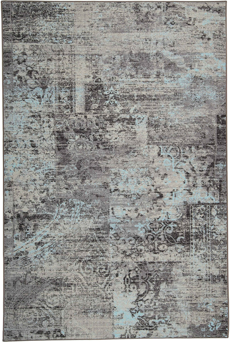 VM Carpet Rustiikki matto 160x230 cm turkoosi 32 kantti 5951