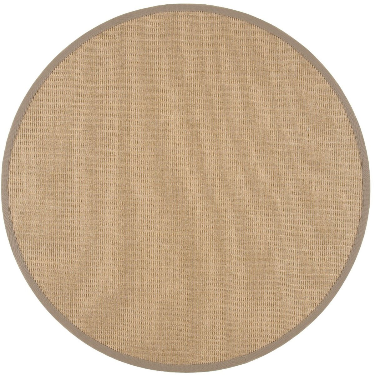 VM Carpet Sisal matto pyöreä 240 cm beige-harmaa