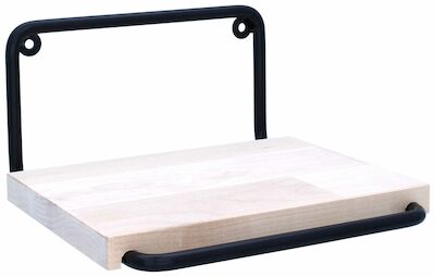 Ilma seinähylly 20 cm valkoinen/koivu