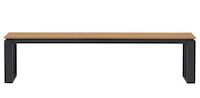 Outfit Martinus penkki 180x36 cm tiikin ruskea/musta