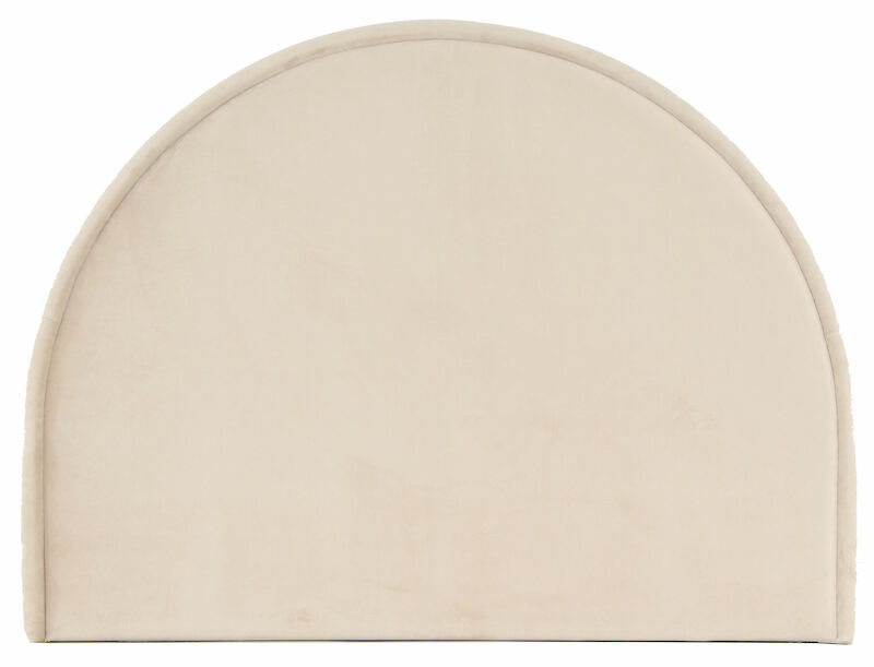 Helmi puolipyöreä sängynpääty 160x120 cm beige