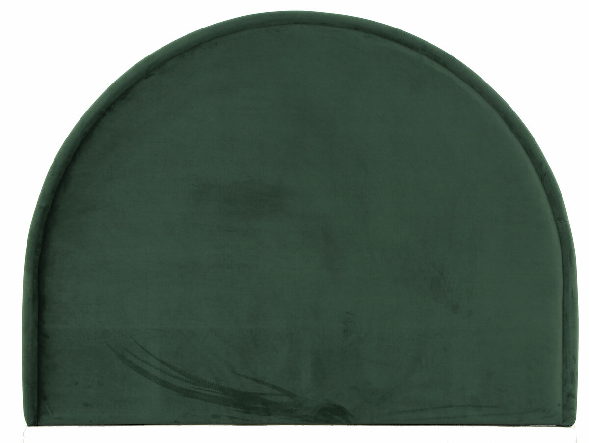 Helmi puolipyöreä sängynpääty 160×120 cm vihreä Brunei 45
