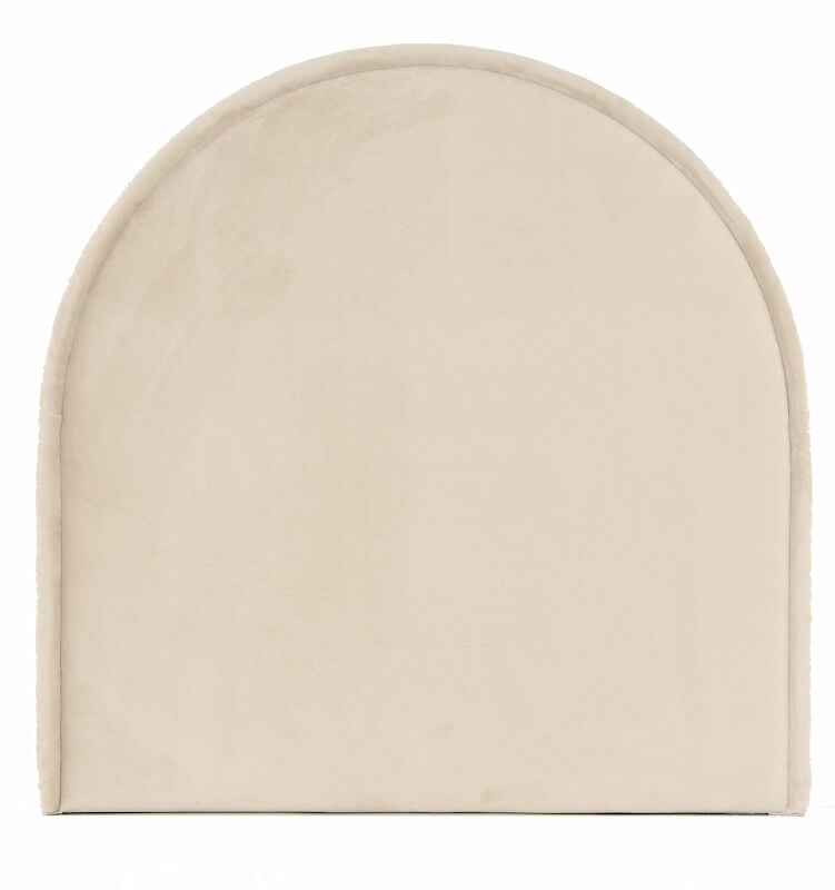 Helmi puolipyöreä sängynpääty 120x120 cm beige