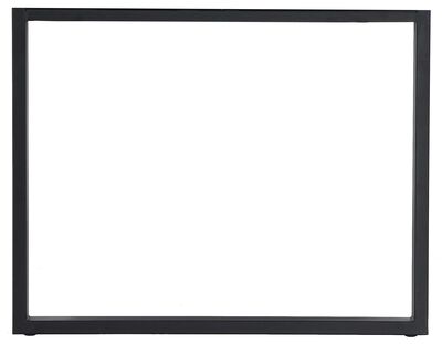 Ruska pöydänjalat valkoinen maalattu metalli