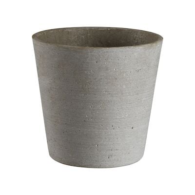 Affari Rakel ruukku L, vaaleanharmaa