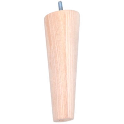 Saarni sohvan jalka öljytty tammi 18 cm M8-kierre