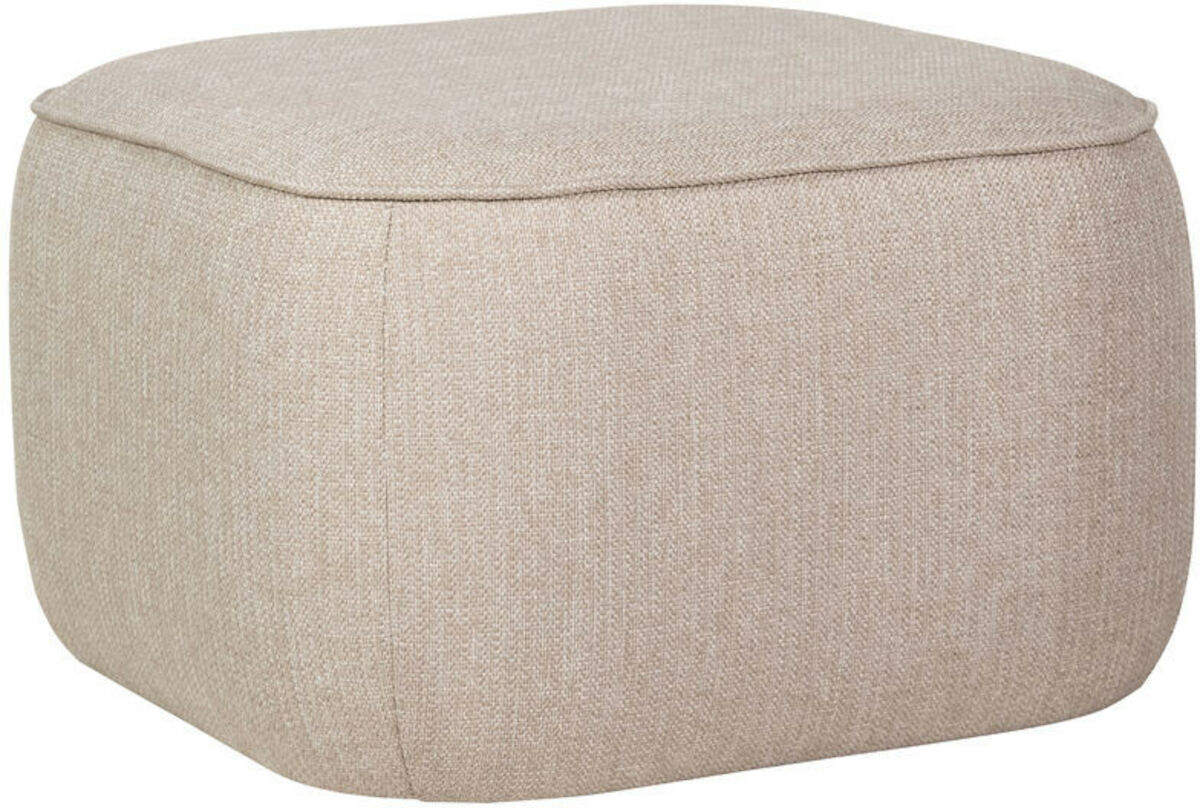 Hübsch Cube rahi 57x57x39 cm beige