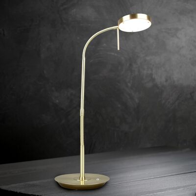 Trio Monza LED pöytävalaisin mattamusta
