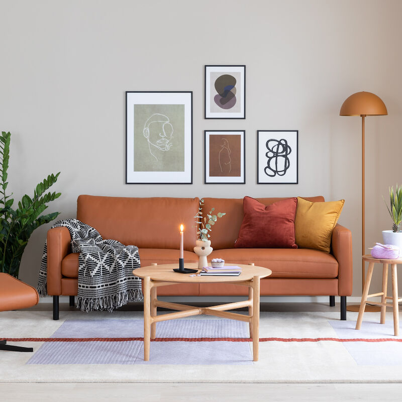 Holton pyöreä sohvapöytä