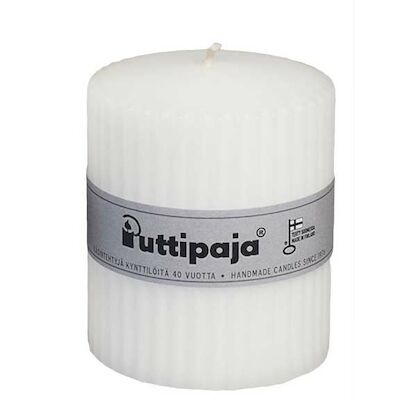 Puttipaja Vekkikynttilä 8 cm valkoinen