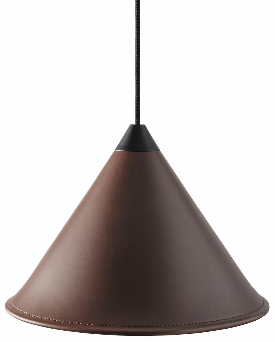 Cuero Design Namibia kattovalaisin Chocolate 45 cm musta