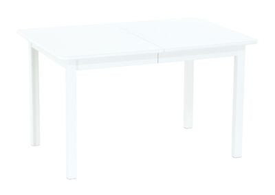 Sanna ruokapöytä 85*125+35 cm koivua, valkoinen