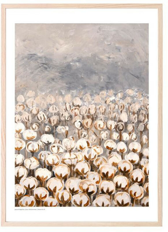 Kaverini Designs Puuvillapelto juliste