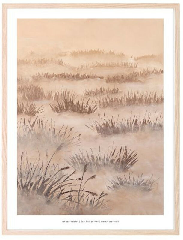 Kaverini Designs Rannan kaislat juliste