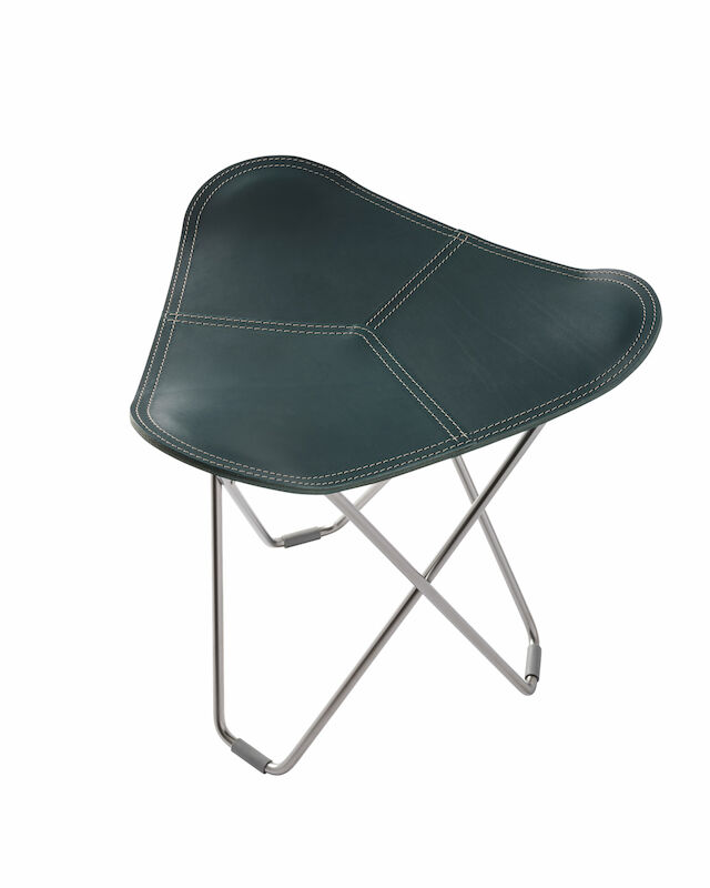 Cuero Flying Goose Pampa jakkara/rahi merensininen