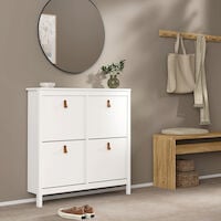 Madrid kenkäkaappi 4-laatikolla valkoinen