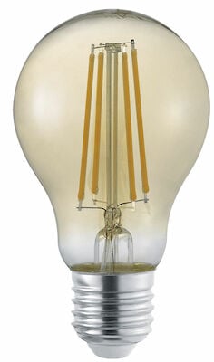 Trio LED-lamppu E27 filament vakiokupu 4W 470 lm 3000K ruskea