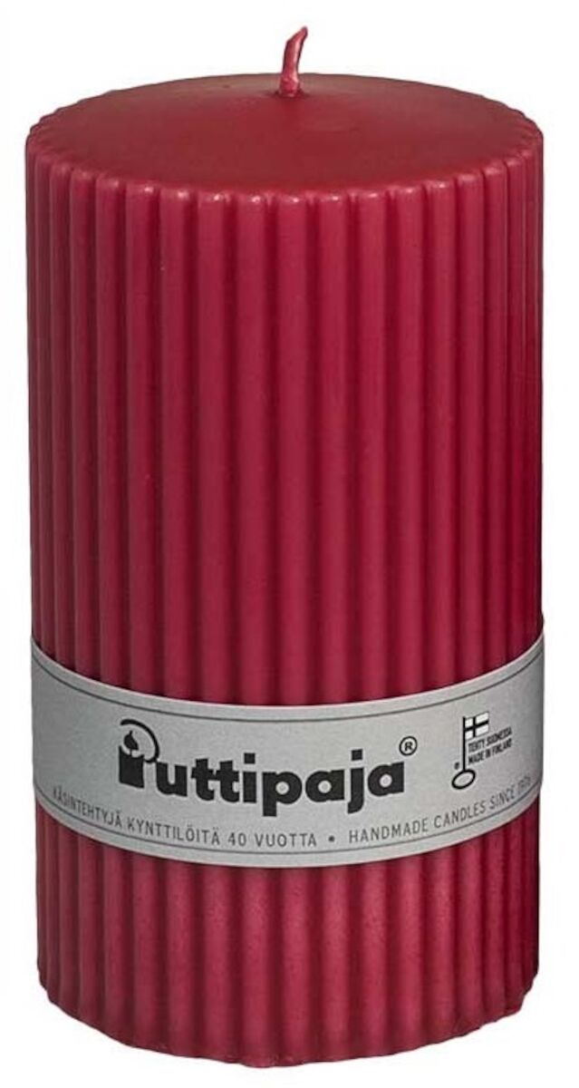 Puttipaja® Puttipaja Vekkikynttilä 12 cm viini