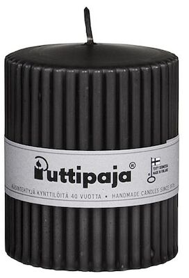 Puttipaja Vekkikynttilä 8 cm musta