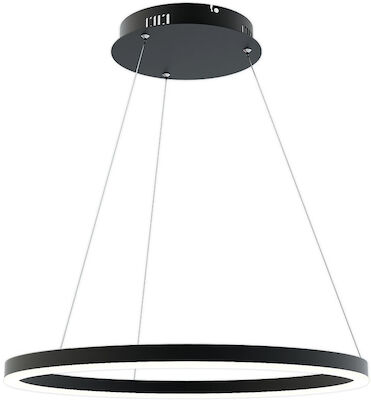 Grönlund Layer 60 LED-kattovalaisin Ø 60 cm mattamusta