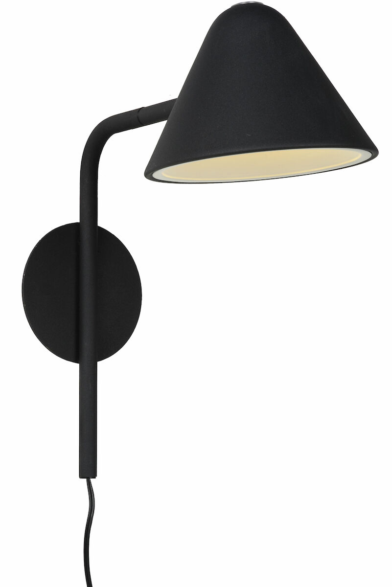 Lucide Devon LED-seinävalaisin musta