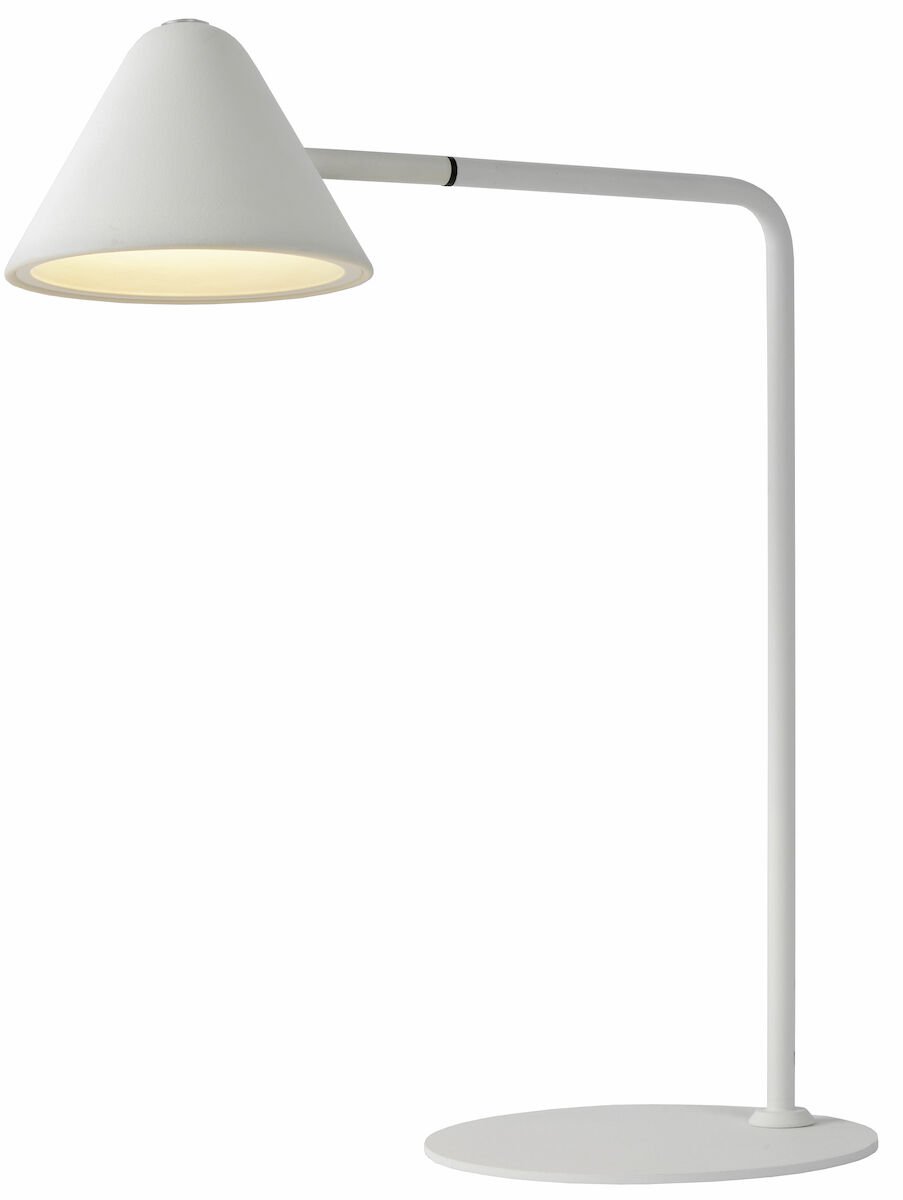 Lucide Devon LED-pöytävalaisin valkoinen