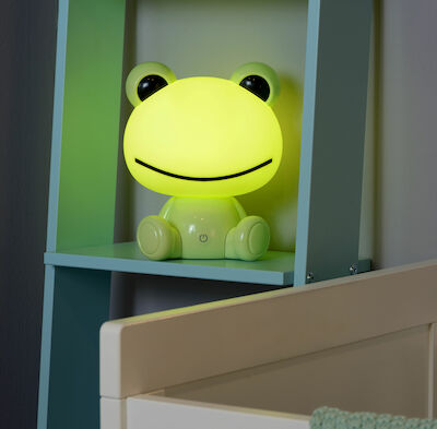 Lucide Dodo Sammakko LED-pöytävalaisin vihreä